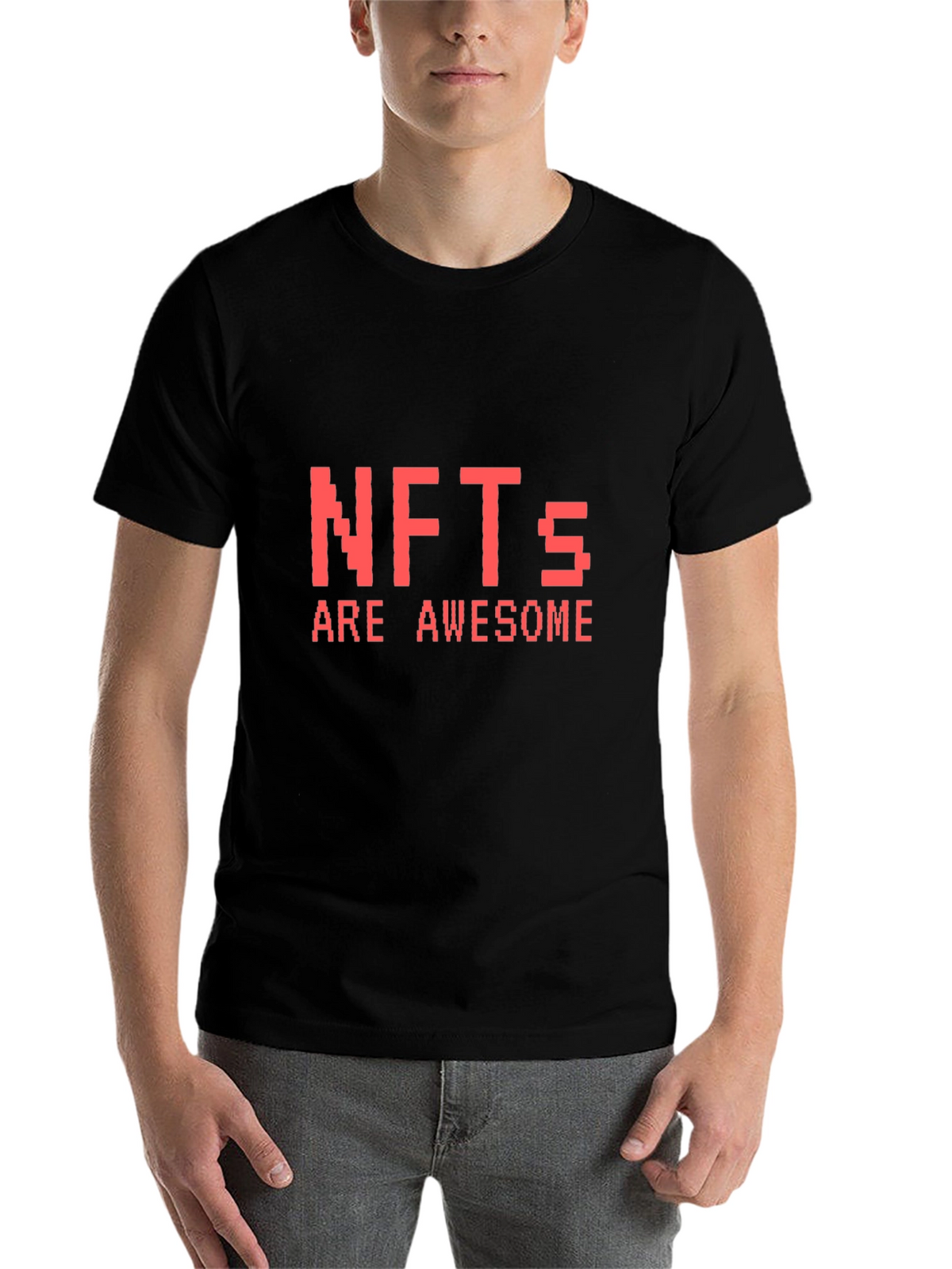 NFTs Are Awesome Black Tee