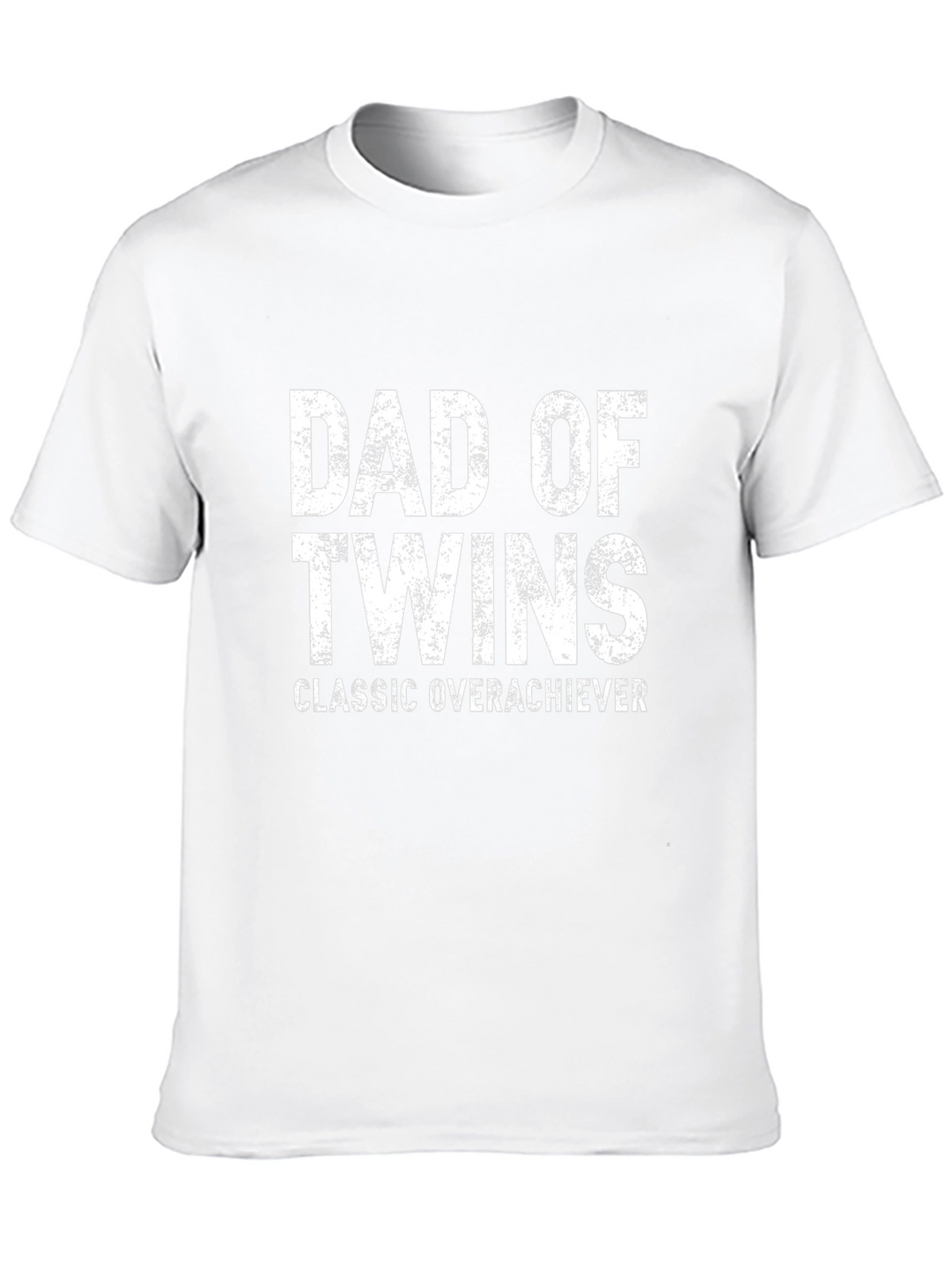 Dad of Twins T-Shirt - Classic Overachiever