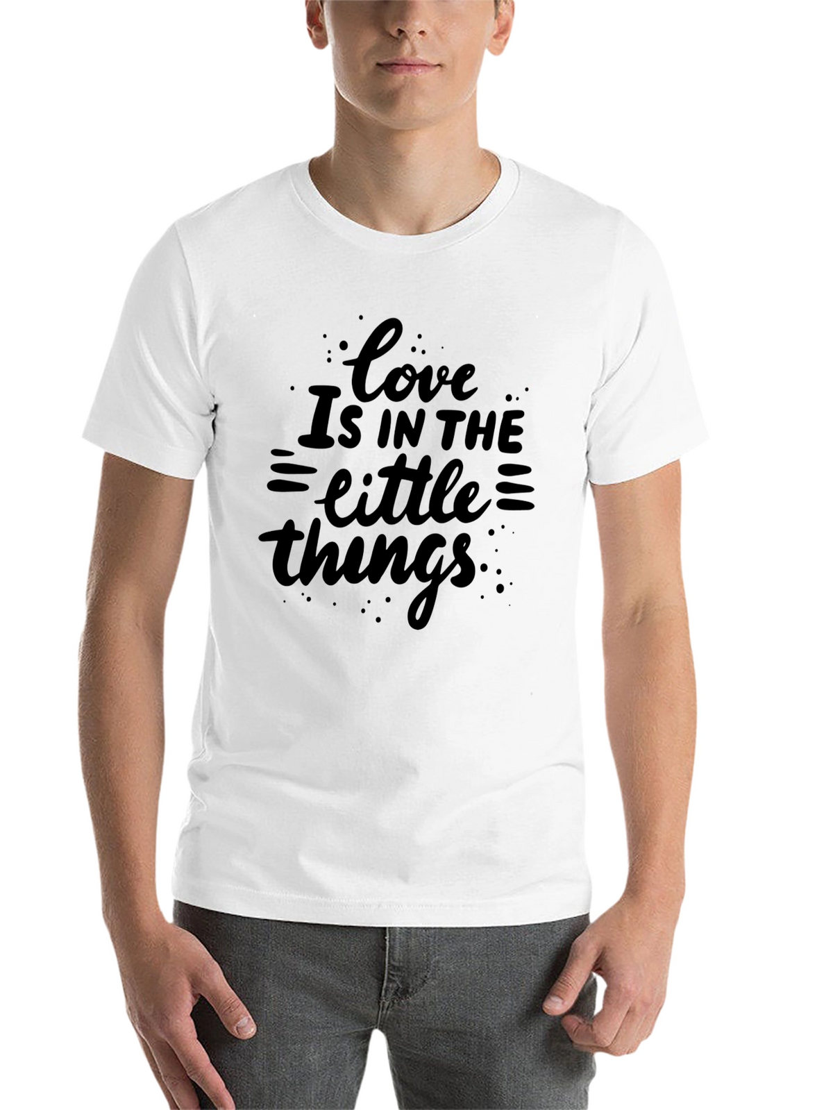 Love Is In The Little Things Graphic Tee
