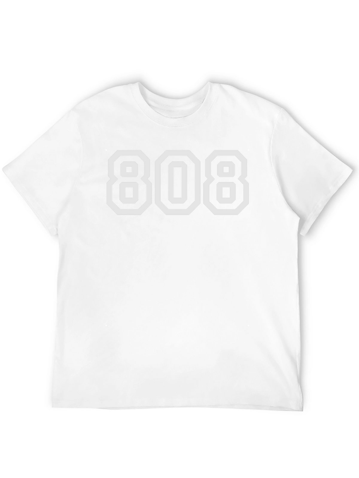 808 Graphic T-Shirt - Classic Number Tee