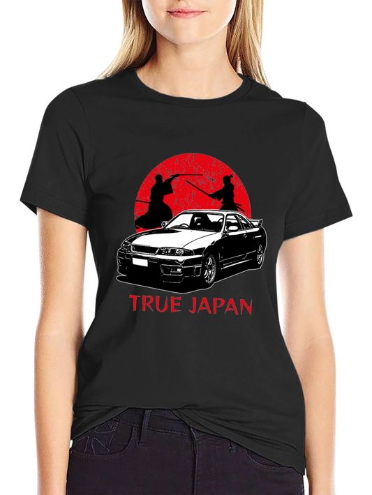 True Japan Car Graphic T-Shirt