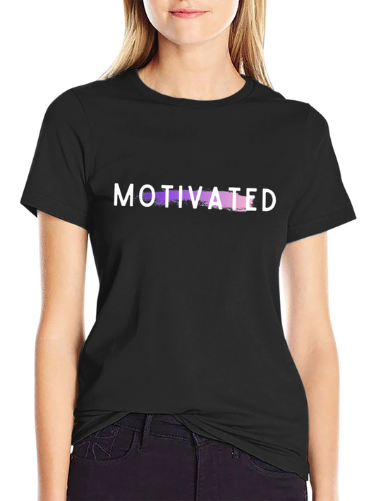 Motivated Graphic Tee - Stylish Comfort