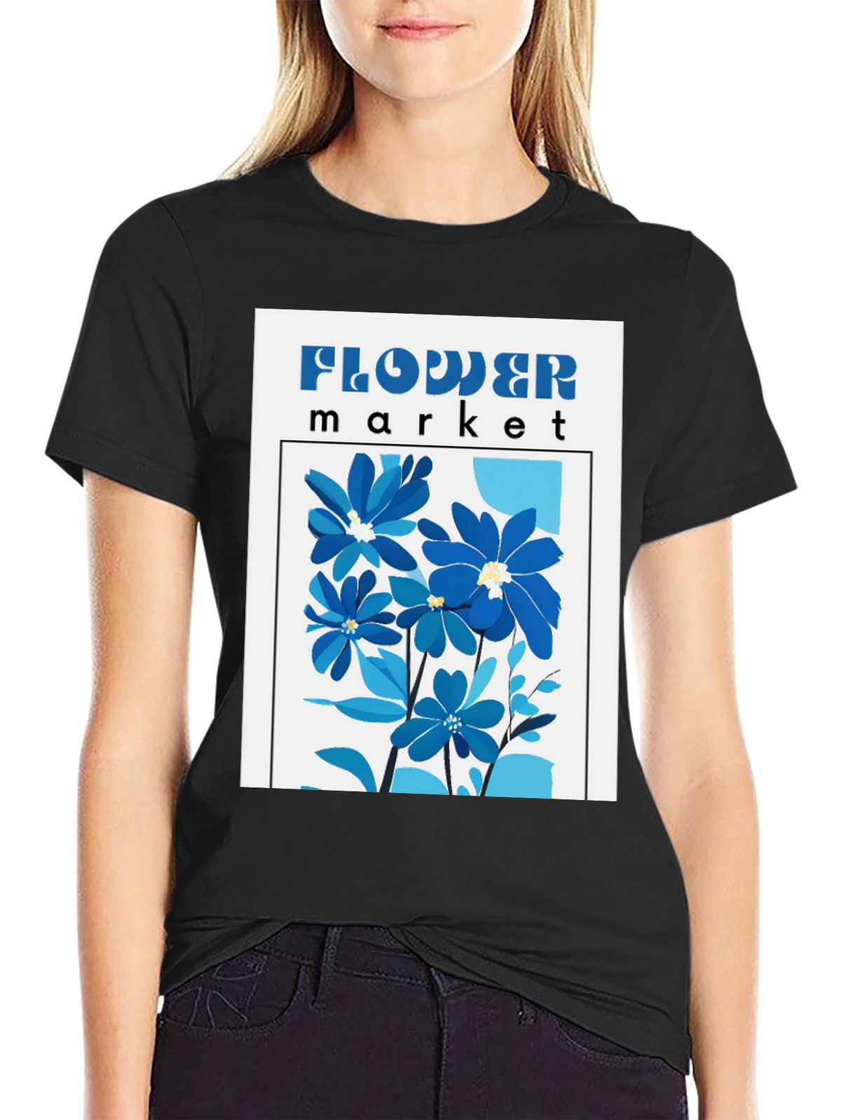 Flower Market Graphic Tee