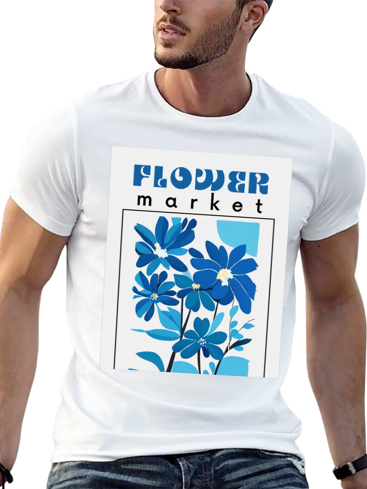 Flower Market Graphic Tee