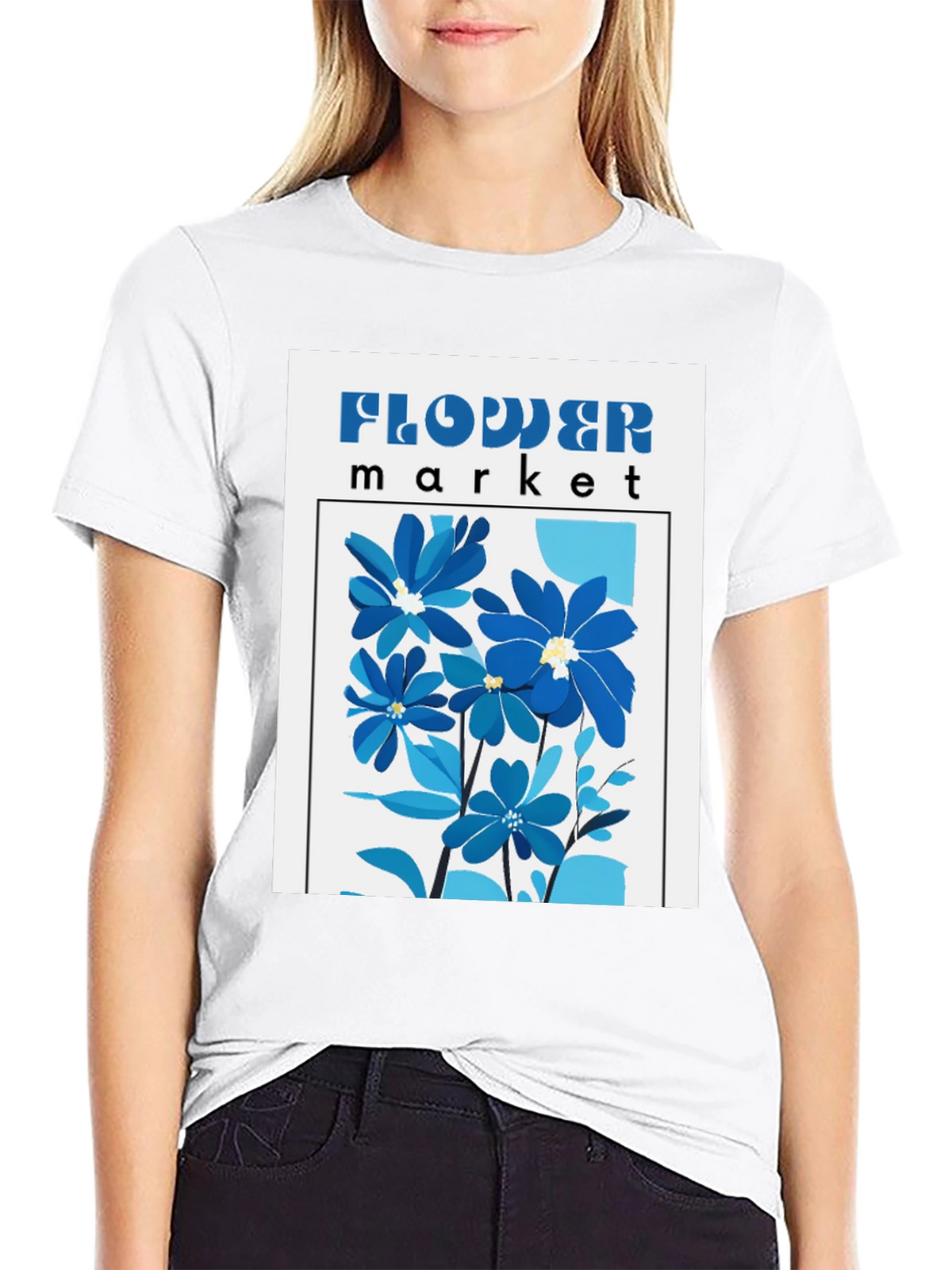 Flower Market Graphic Tee