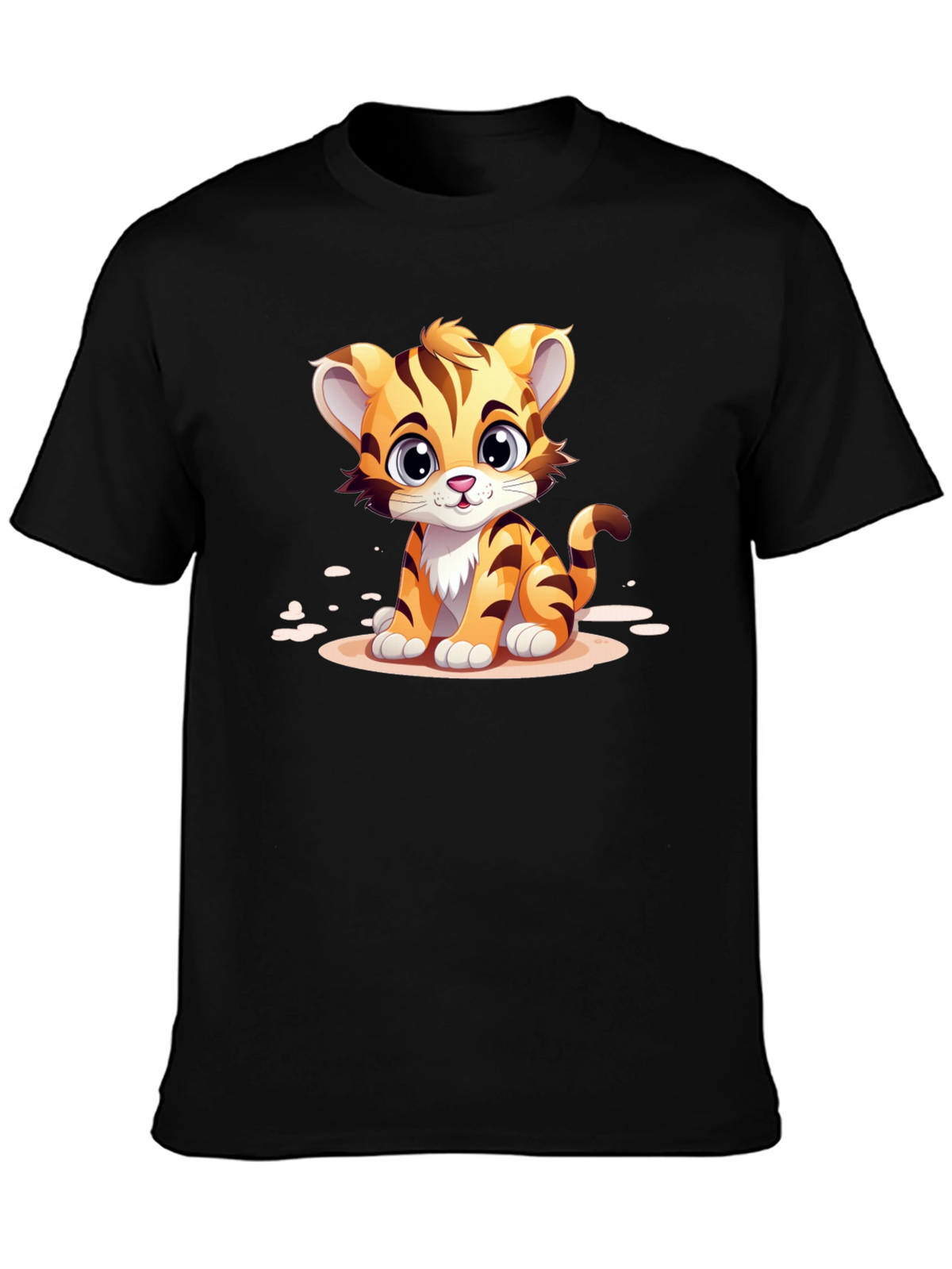 Cute Cartoon Tiger T-Shirt