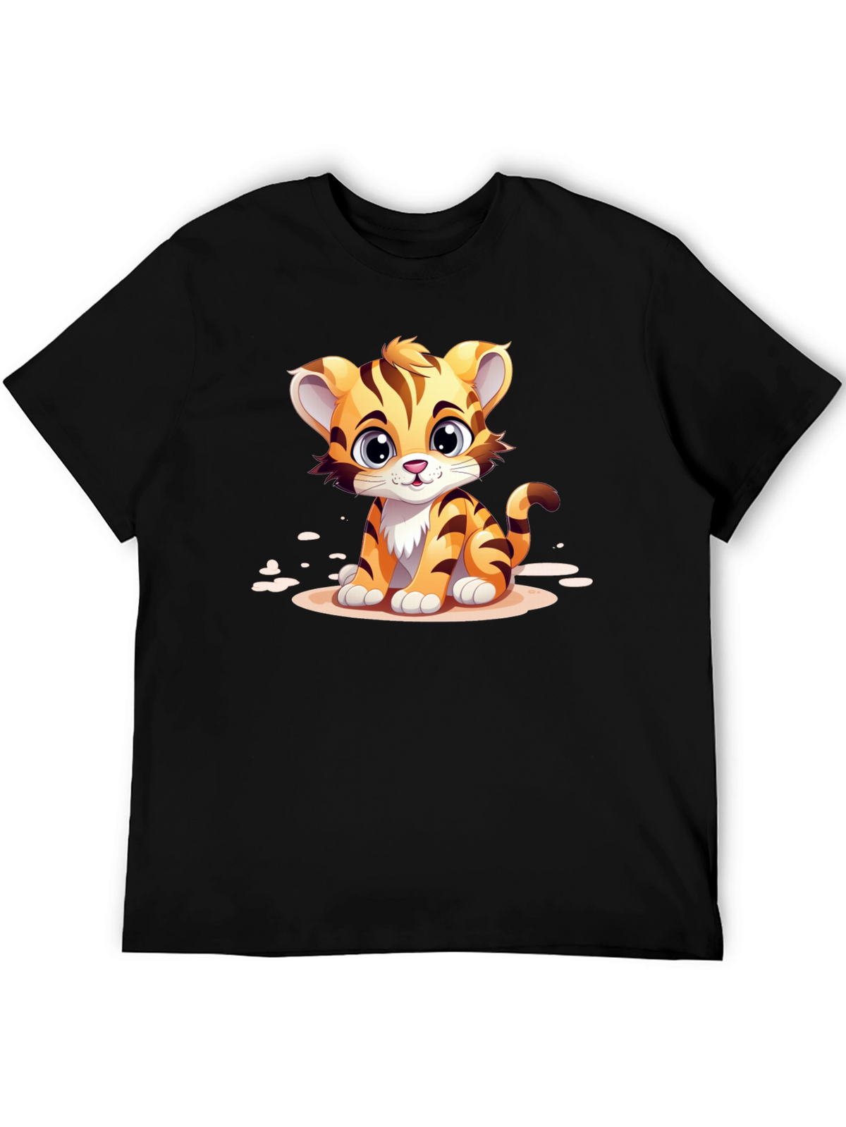 Cute Cartoon Tiger T-Shirt
