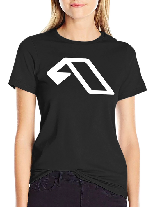 Geometric Logo Black T-Shirt
