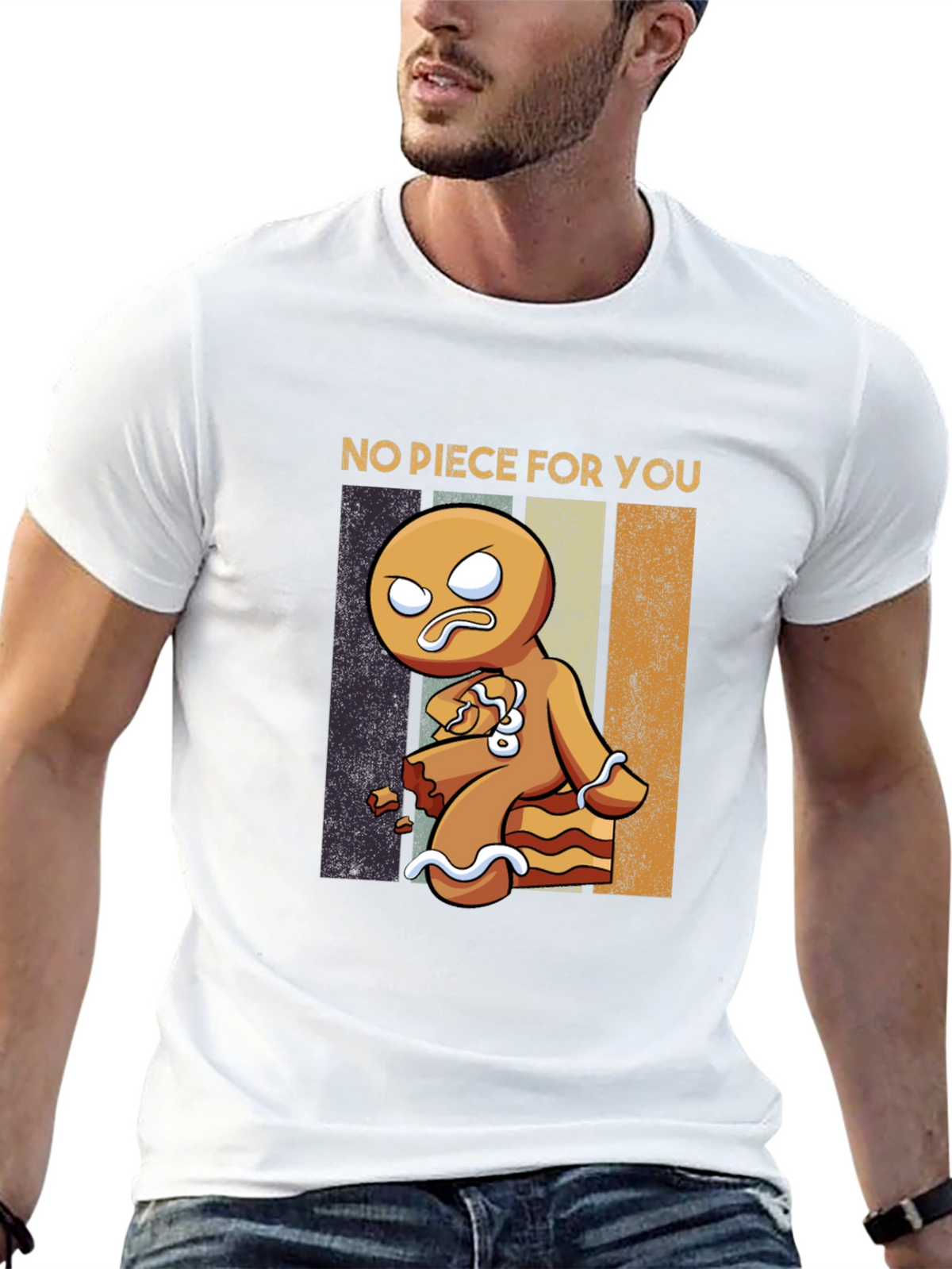 Gingerbread Man Graphic T-Shirt