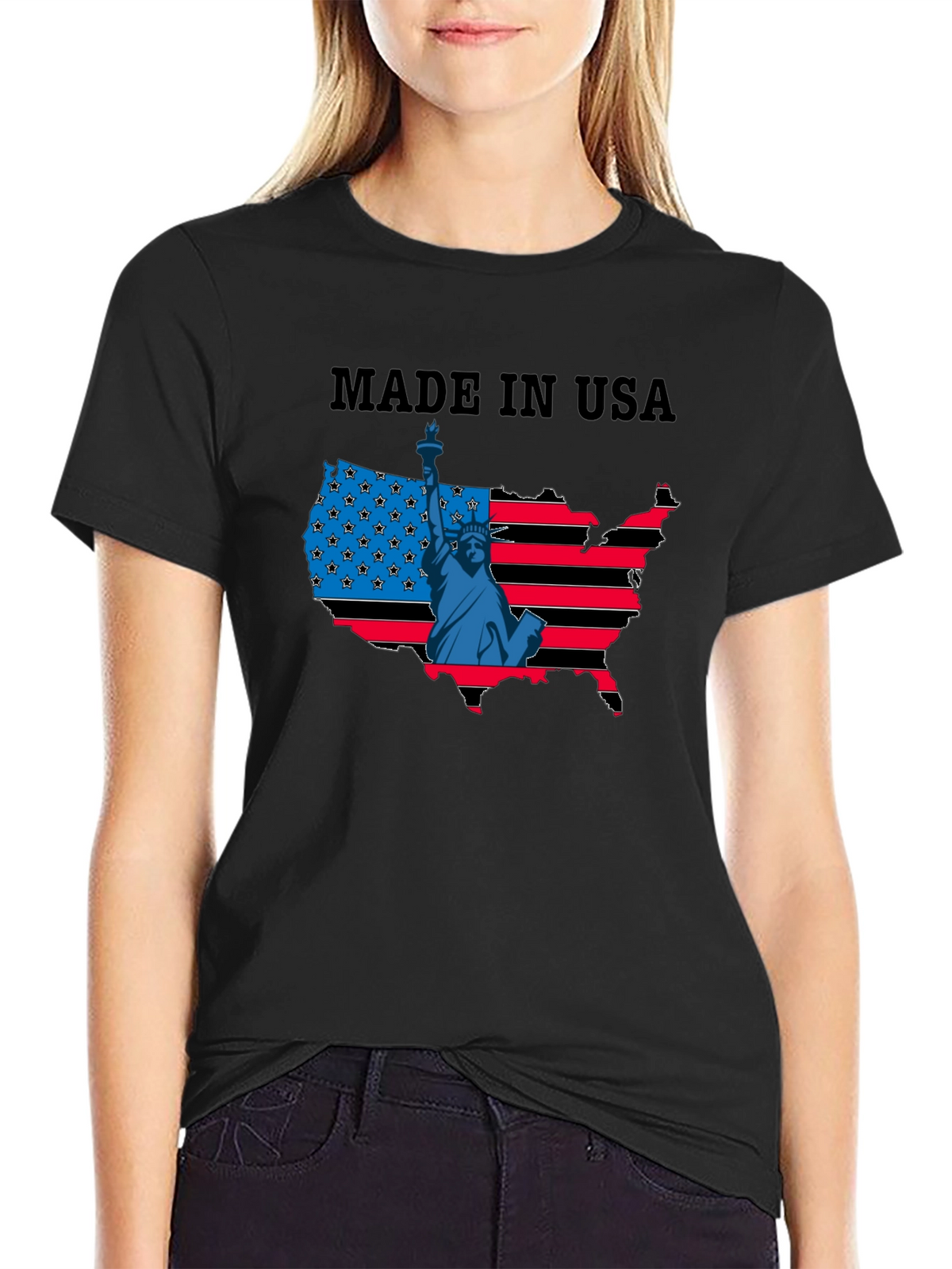 Made in USA Patriotic T-Shirt
