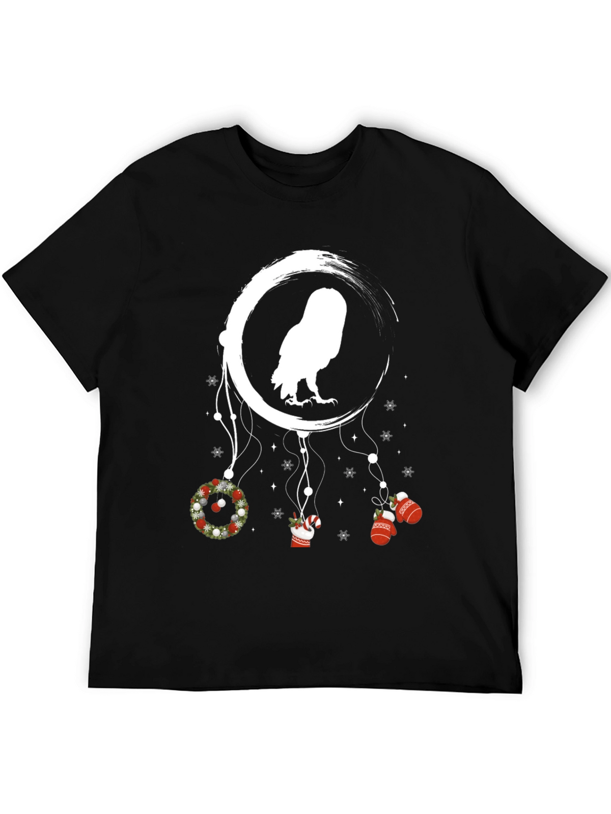 Owl Dream Catcher Christmas T-Shirt