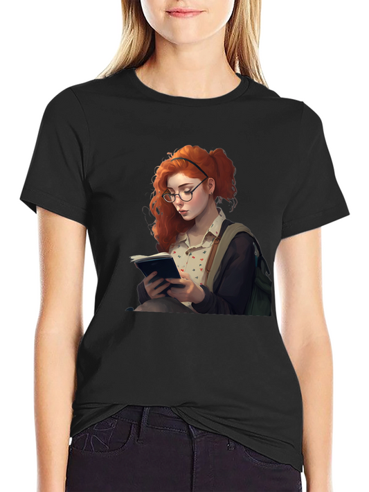 Bookish Redhead Unisex T-Shirt