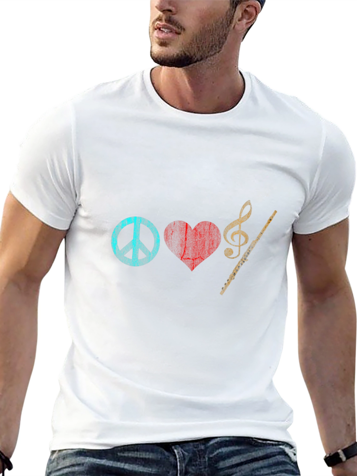 Peace Love Music T-Shirt