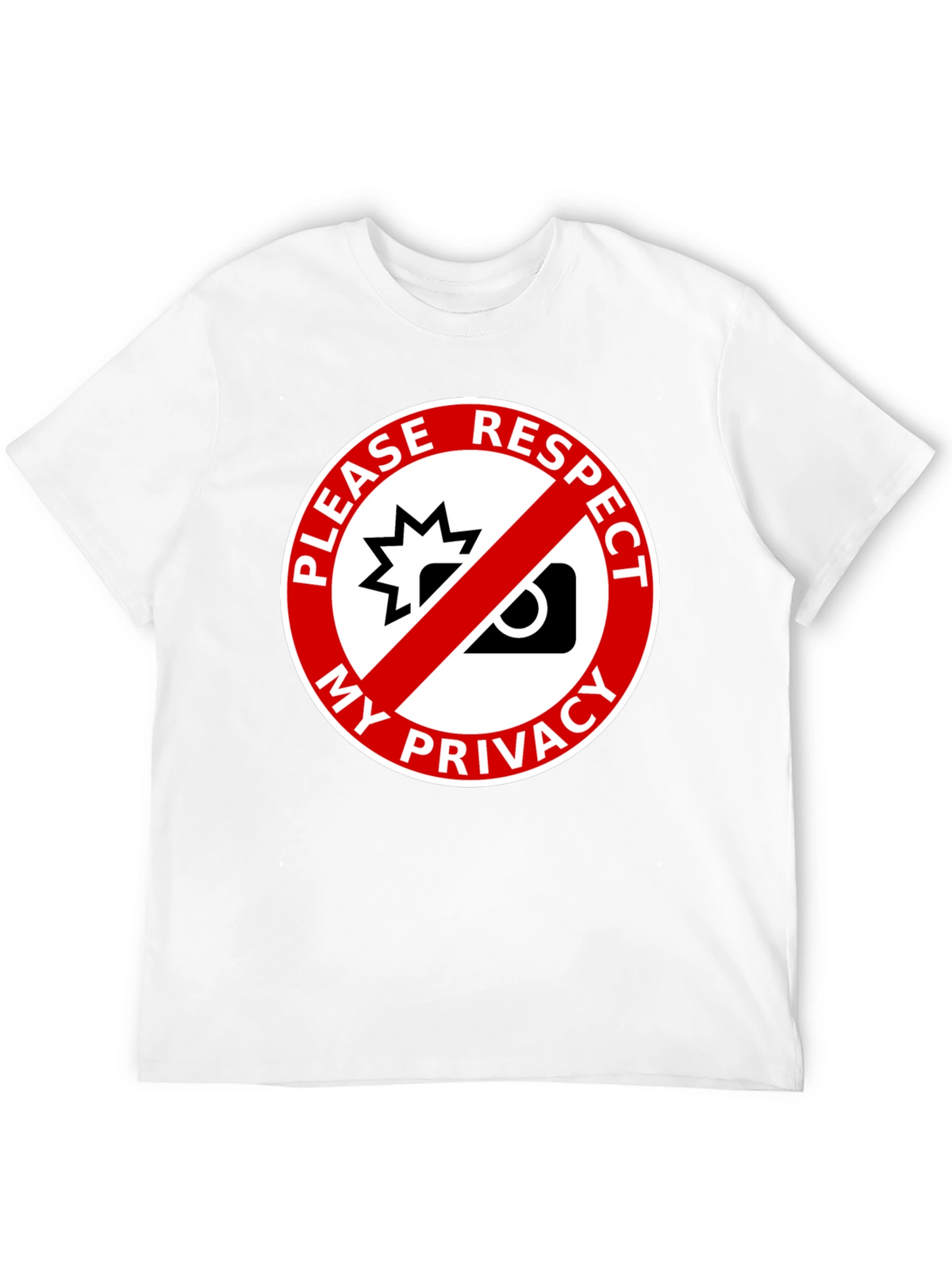 Respect My Privacy Graphic Tee - Anti-Paparazzi Shirt