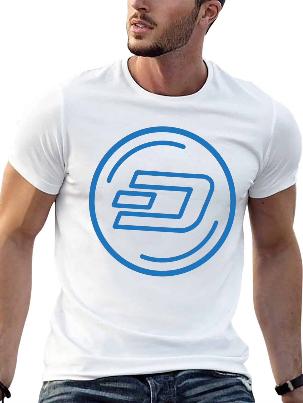 Dash Cryptocurrency Black T-Shirt