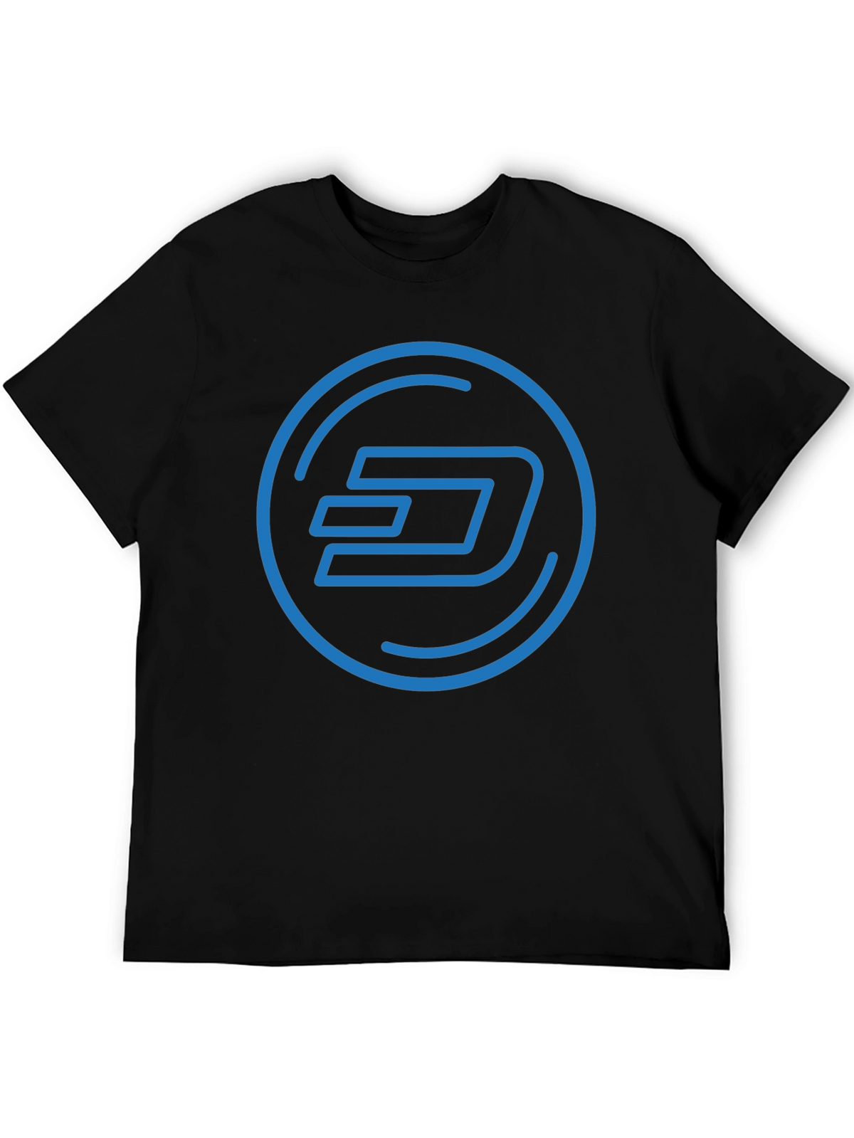 Dash Cryptocurrency Black T-Shirt