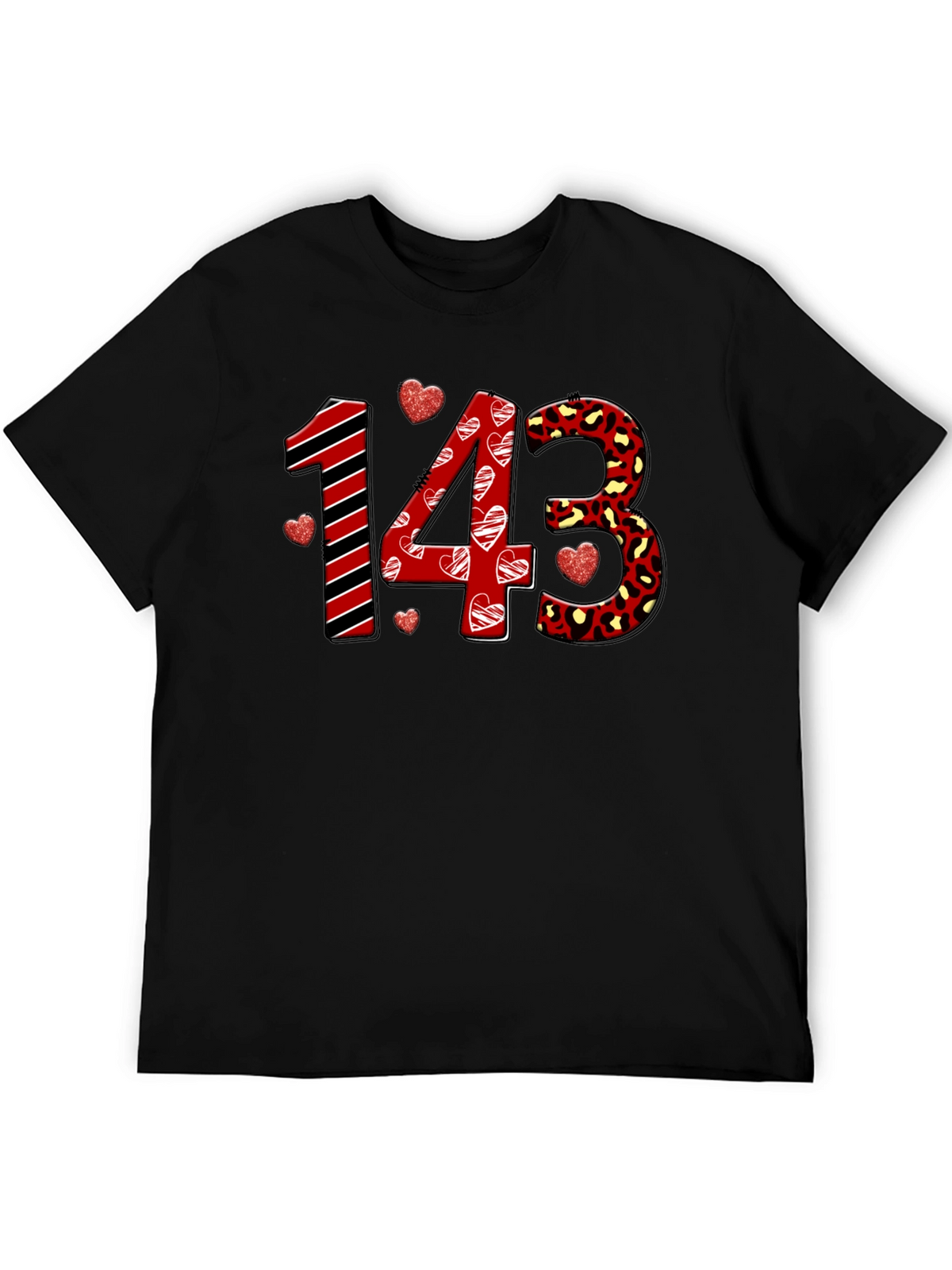 Valentines Day 143 Graphic T-Shirt