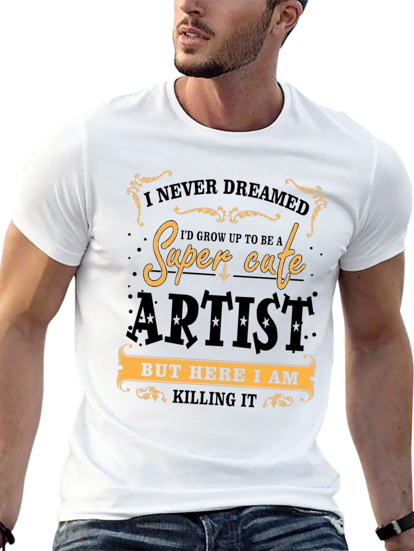 Super Cute Artist Graphic T-Shirt