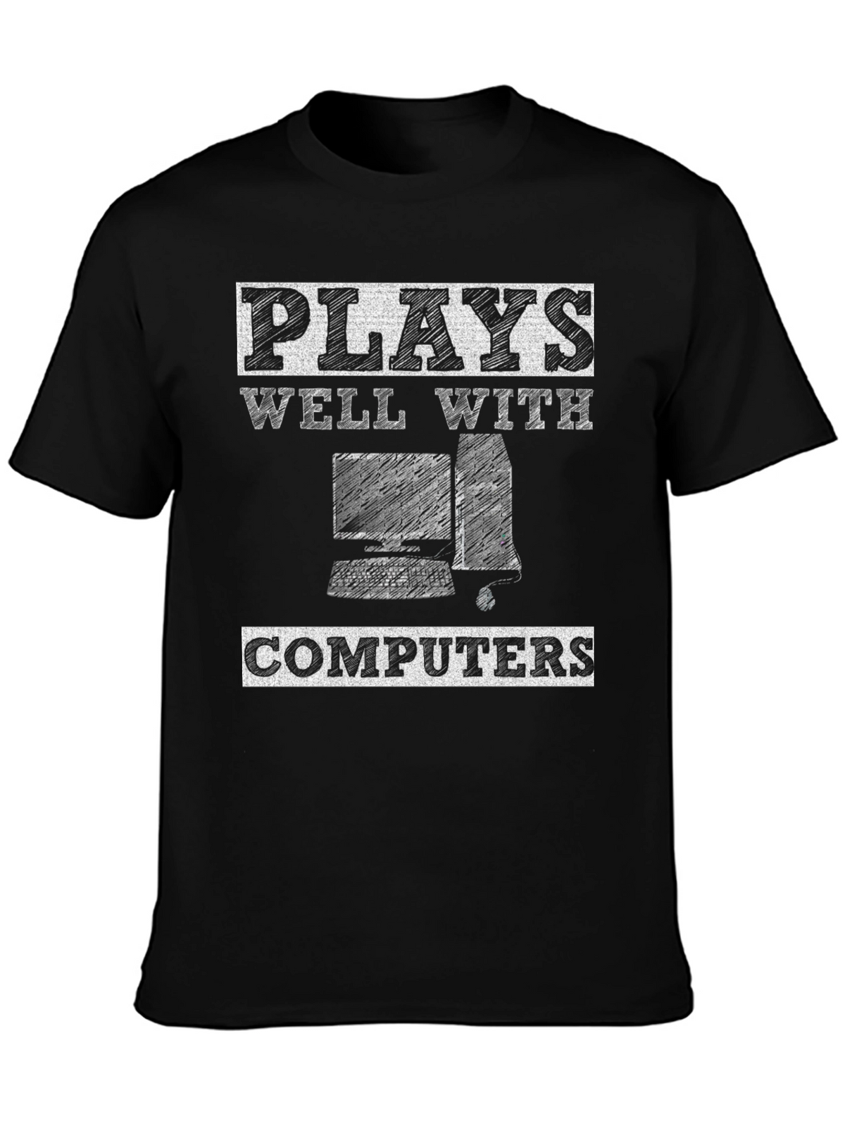 Plays Well With Computers Graphic Tee