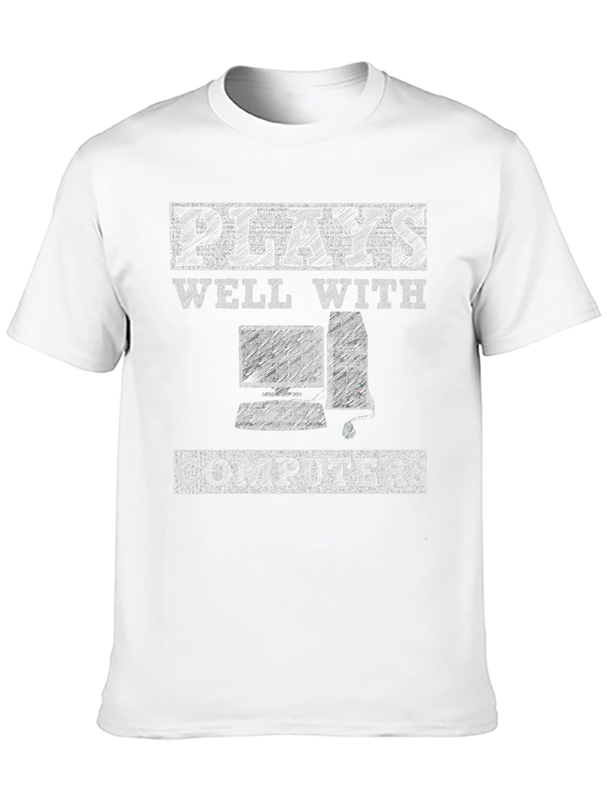 Plays Well With Computers Graphic Tee