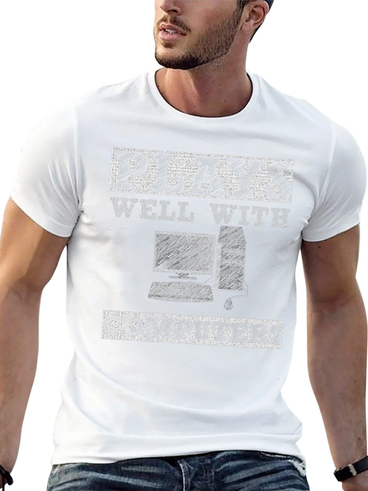 Plays Well With Computers Graphic Tee