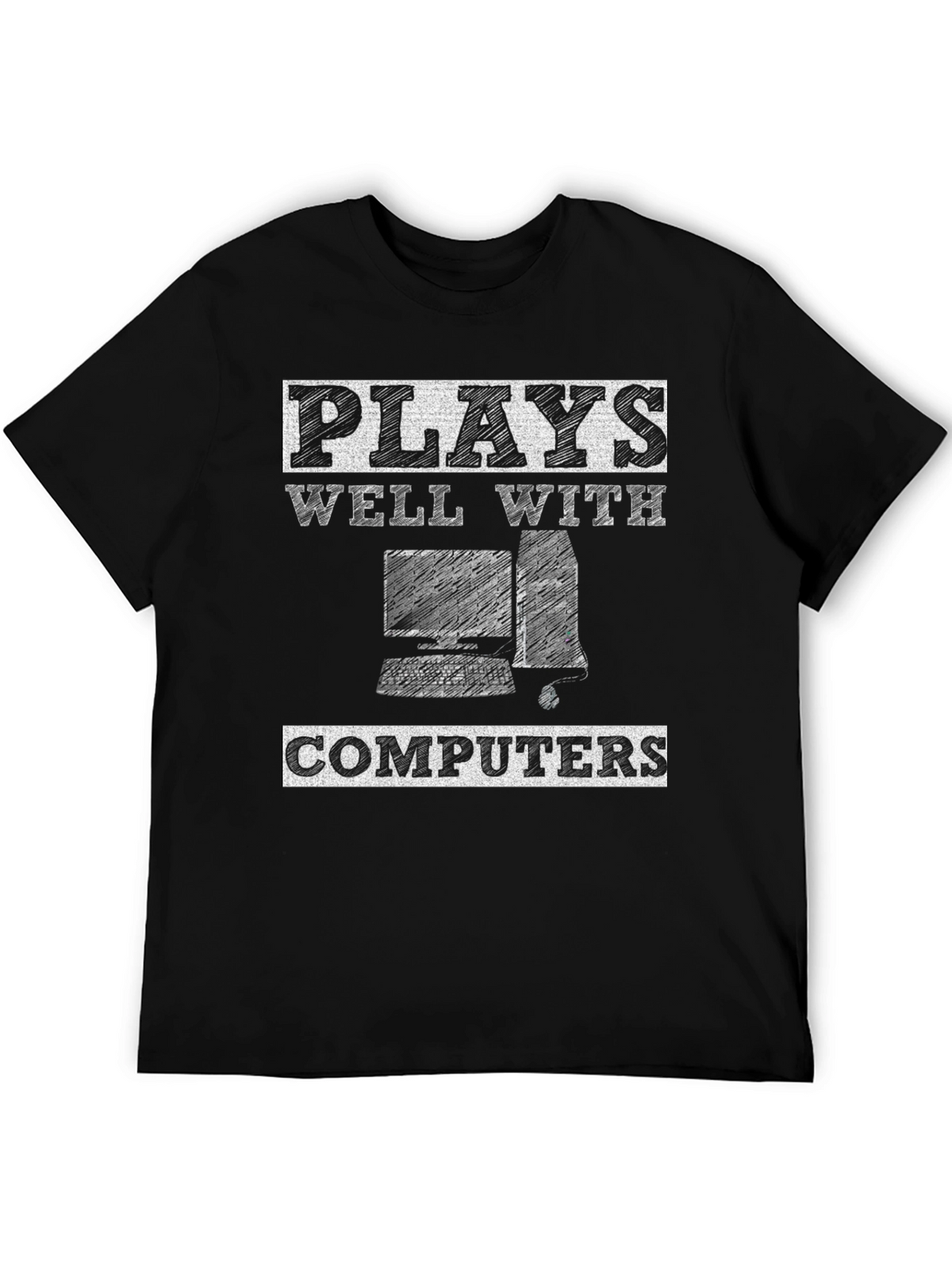 Plays Well With Computers Graphic Tee