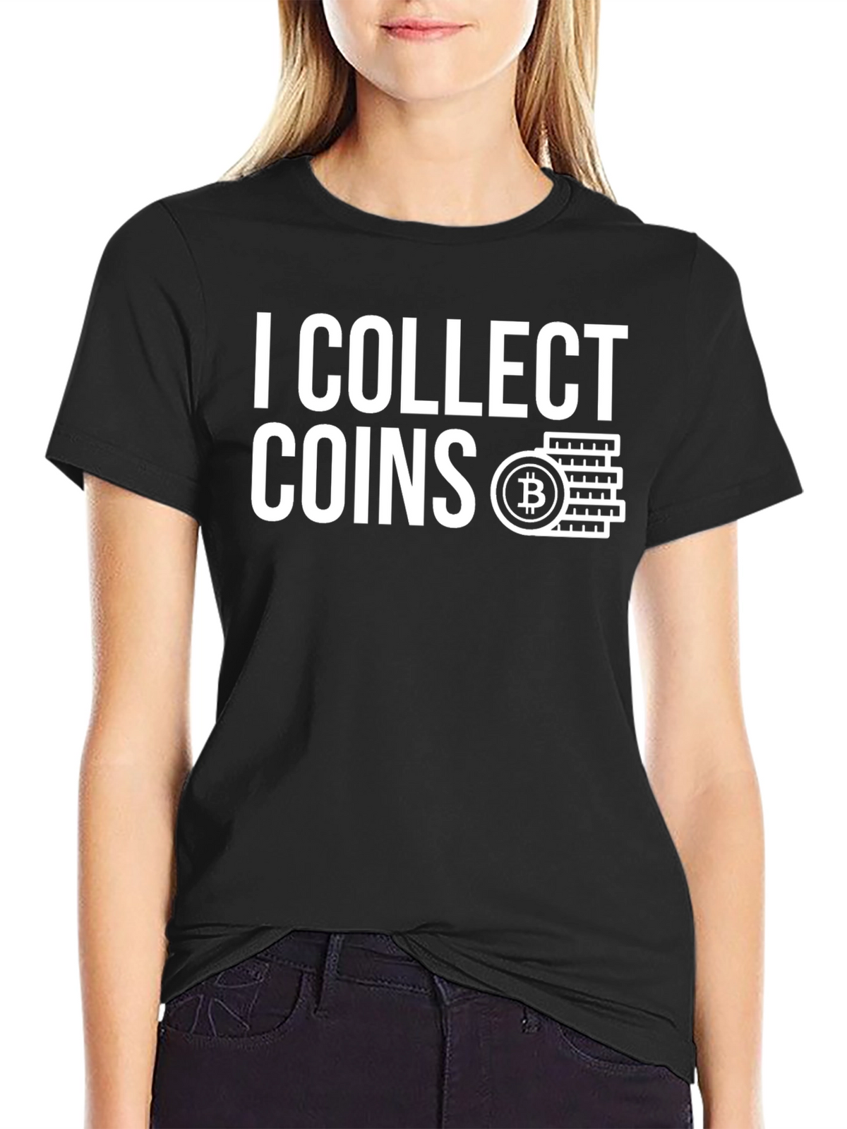 I Collect Coins Bitcoin T-Shirt - Crypto HODL Tee