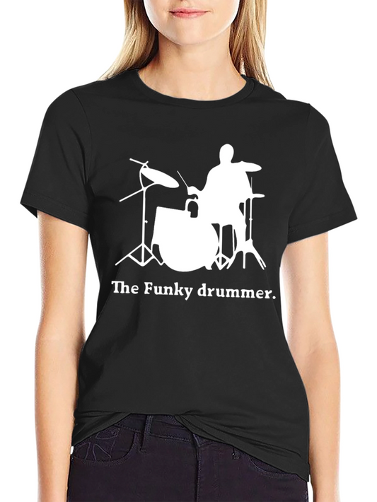 The Funky Drummer Black T-Shirt