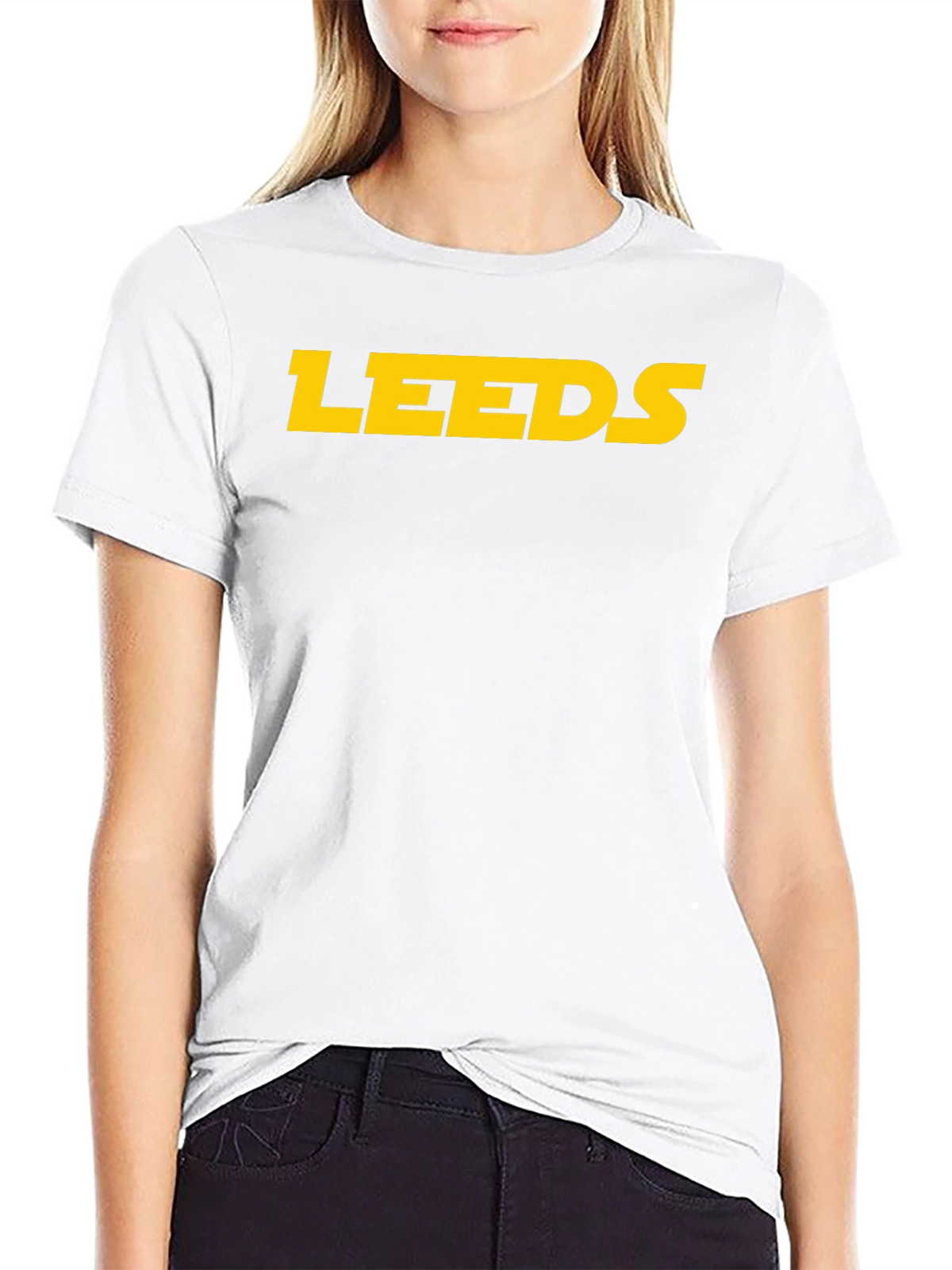 Leeds T-Shirt - Black and Yellow Graphic Tee