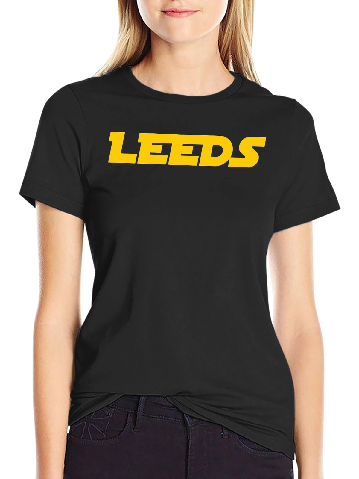 Leeds T-Shirt - Black and Yellow Graphic Tee