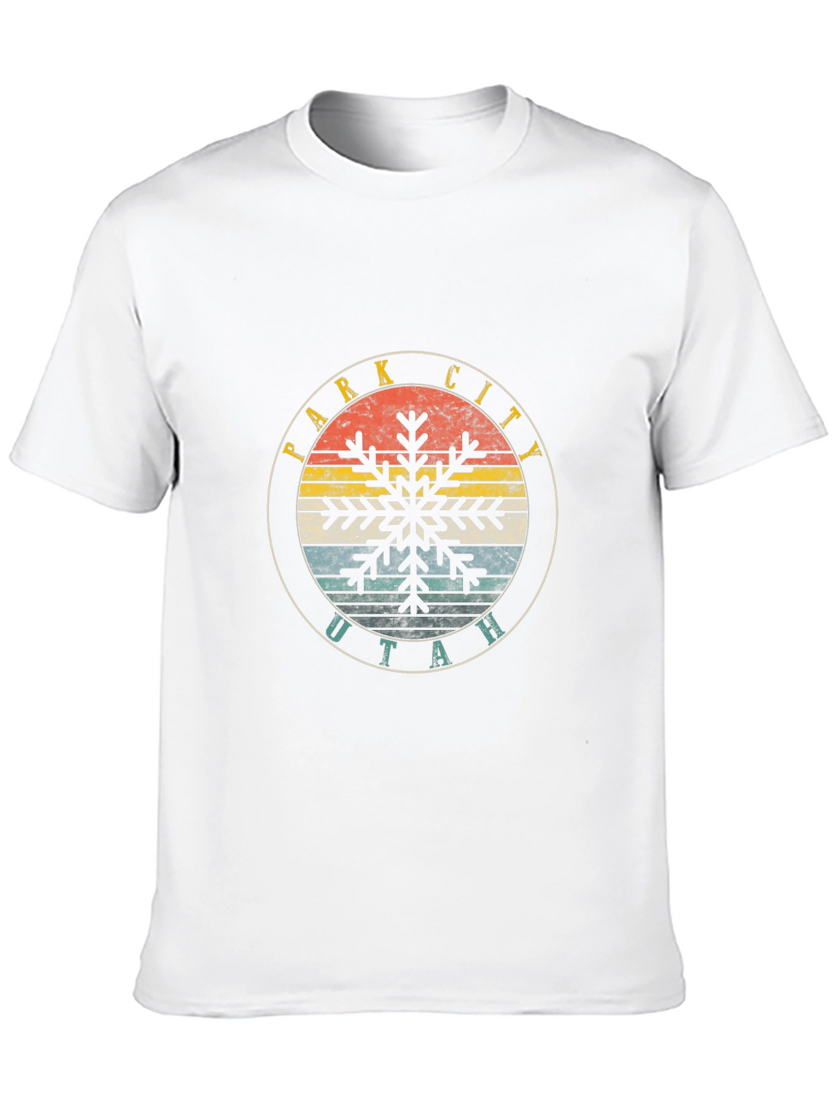 Park City Utah Snowflake T-Shirt