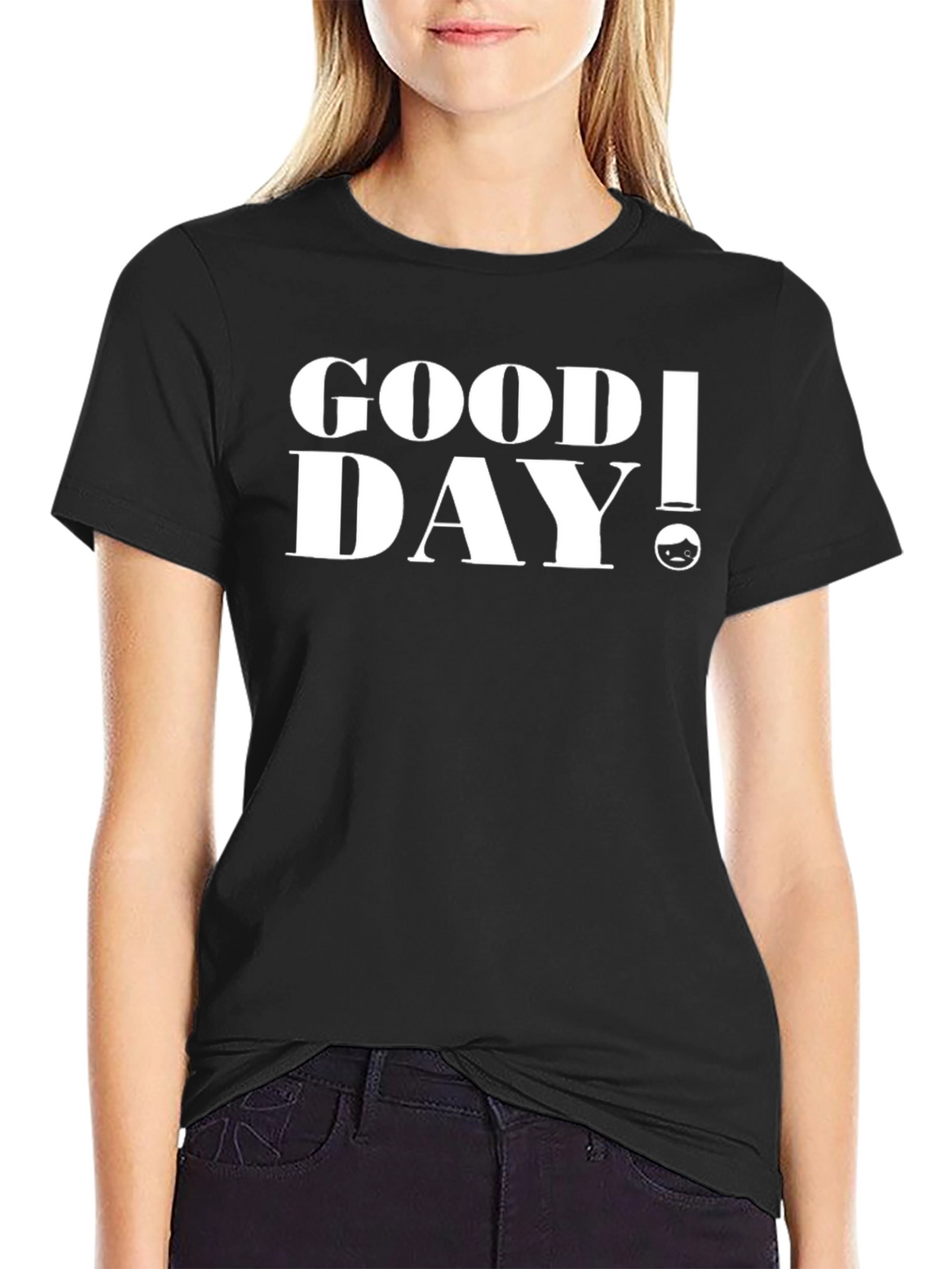 Good Day Graphic Tee - Classic Black