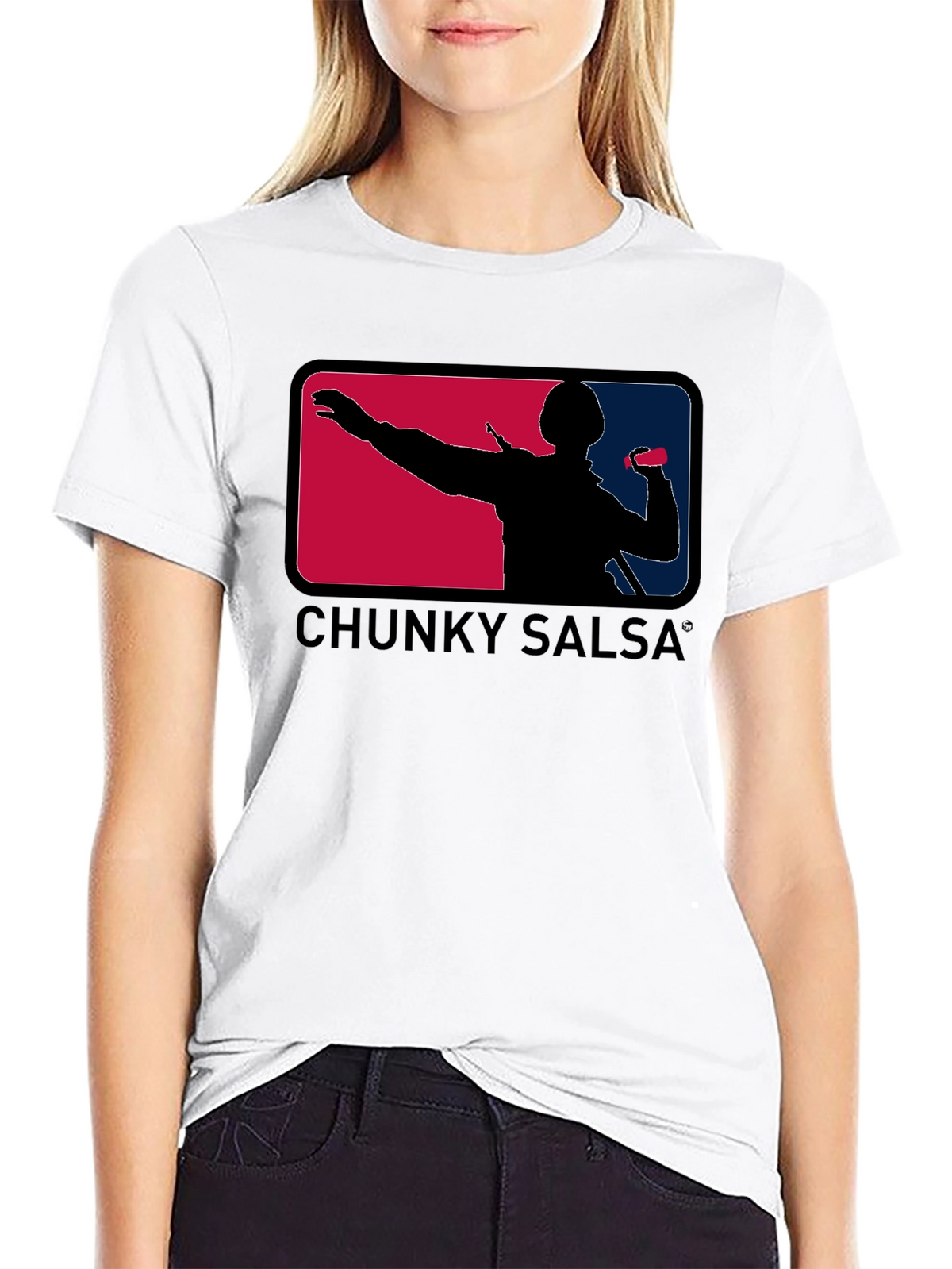 Chunky Salsa Graphic T-Shirt - Baseball Inspired Design