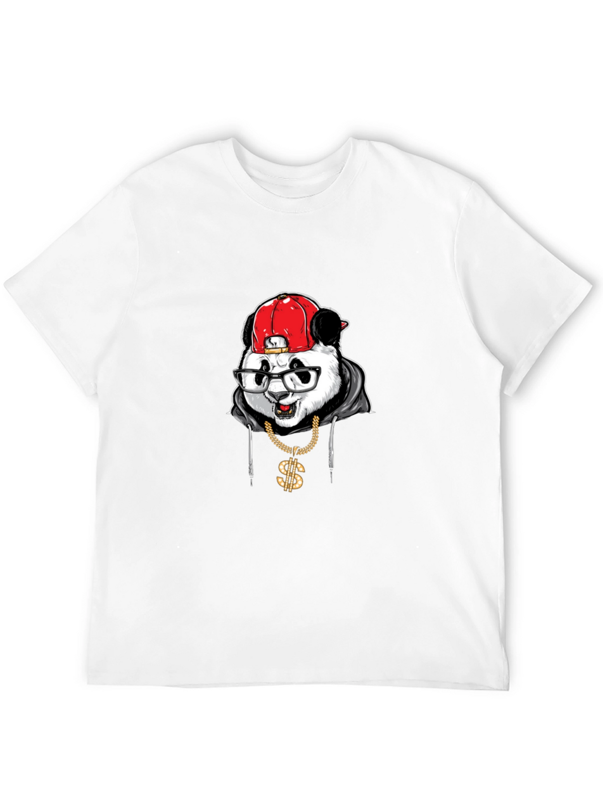 Cool Panda Graphic T-Shirt