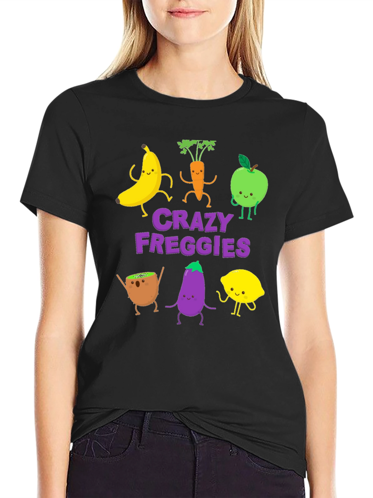 Crazy Freggies Graphic T-Shirt
