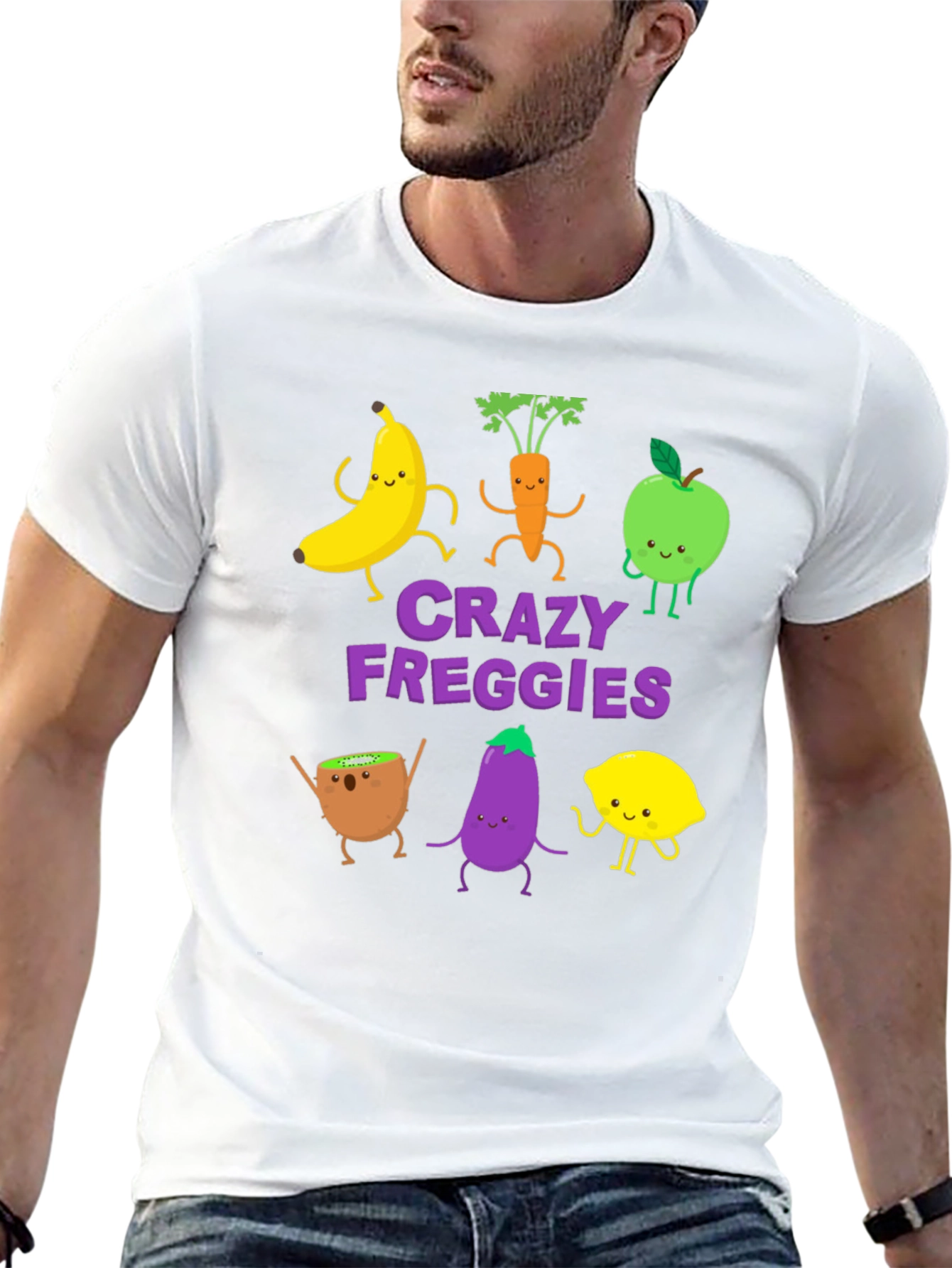 Crazy Freggies Graphic T-Shirt