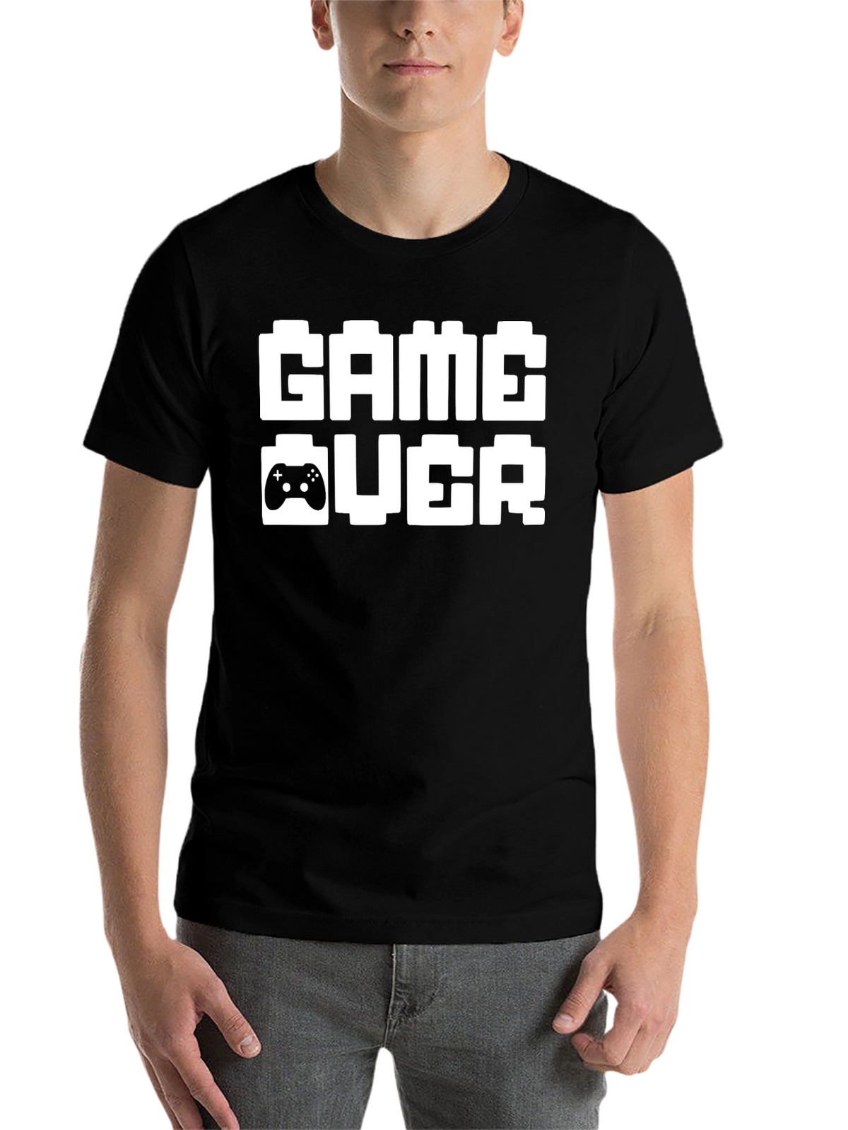 Game Over Graphic Tee - Gamer T-Shirt