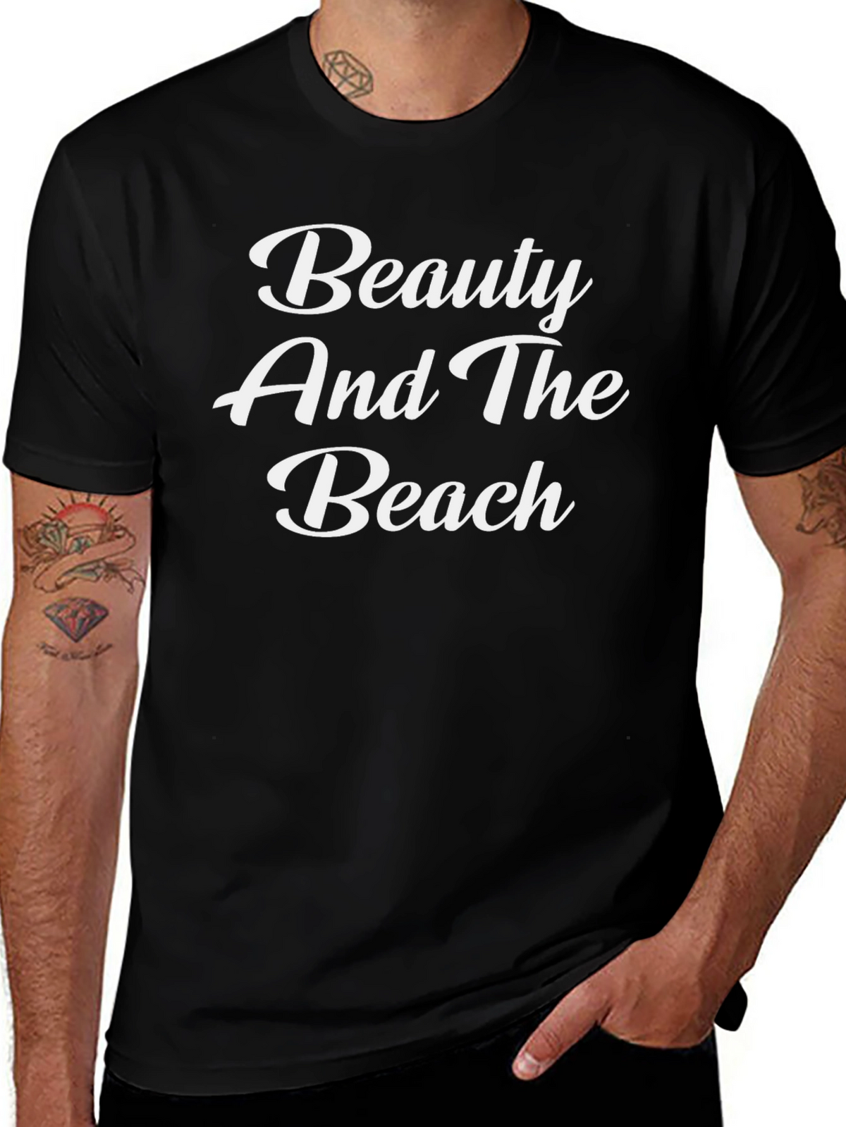 Beauty And The Beach T-Shirt - Summer Vacation Tee