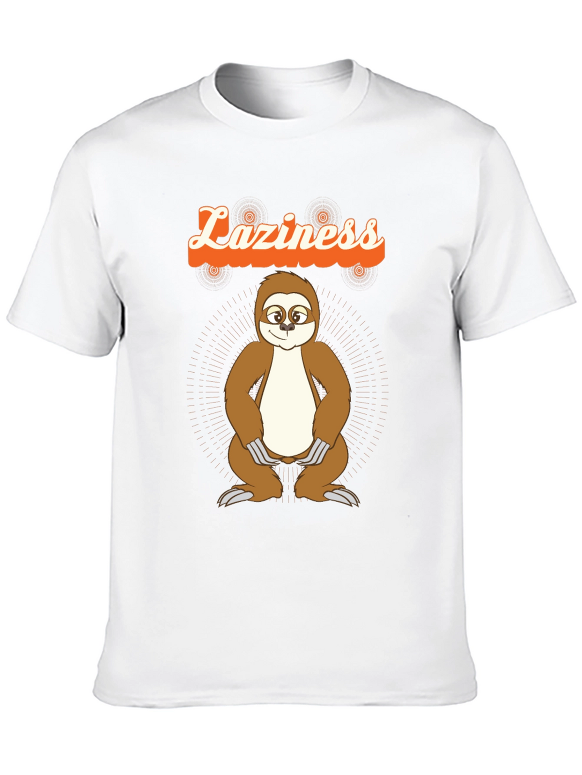 Funny Laziness Sloth Graphic T-Shirt