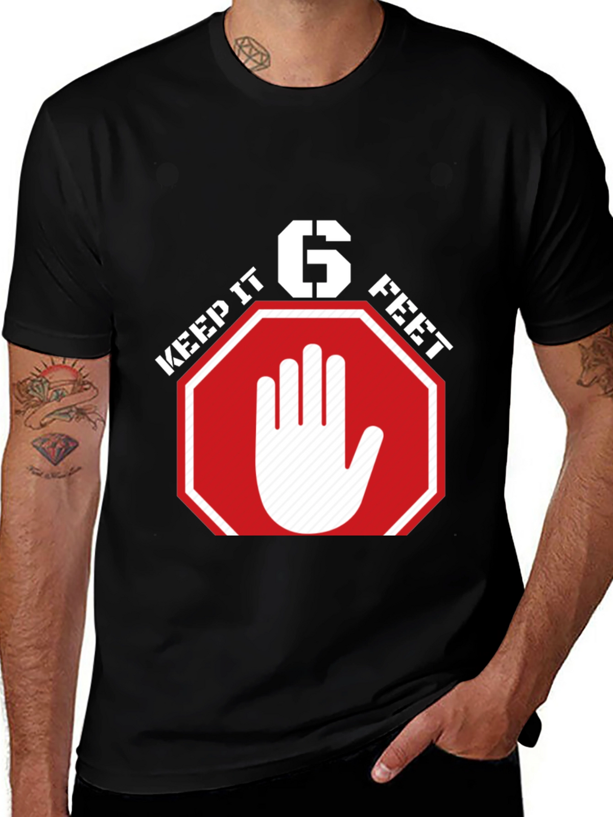 Keep It 6 Feet T-Shirt - Social Distancing Tee