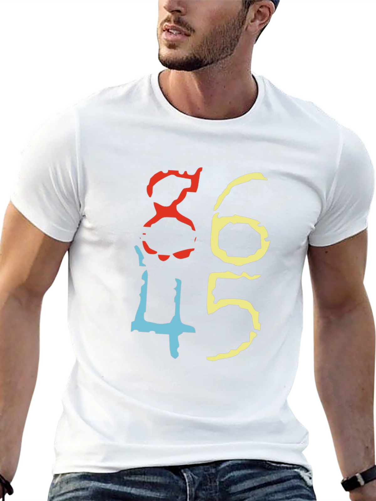 Colorful 8645 Graphic Tee