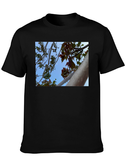 Nature View T-Shirt - Branches & Sky Design