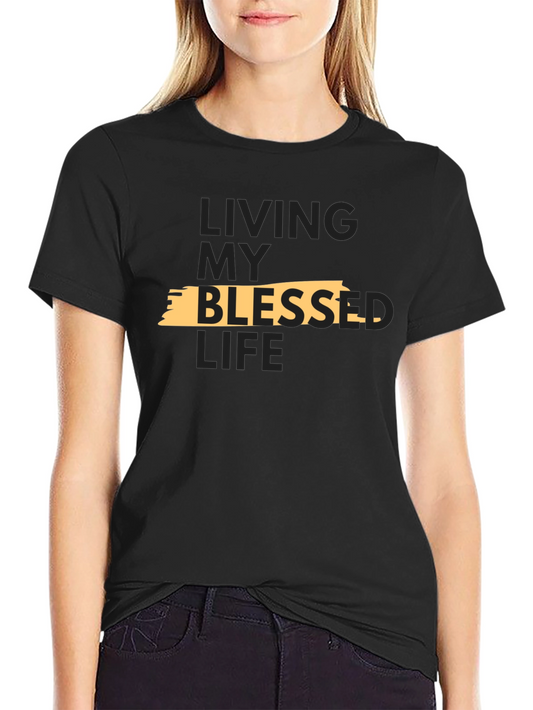 Blessed Life Graphic T-Shirt