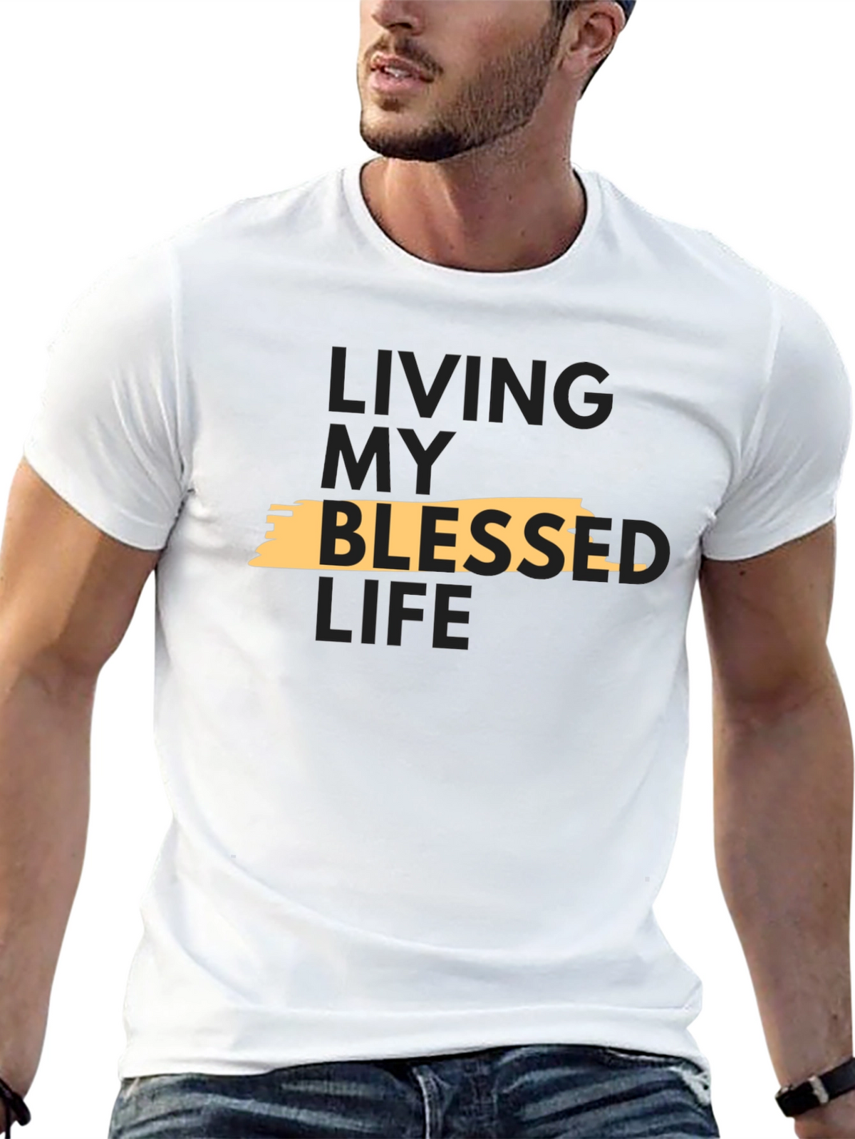 Blessed Life Graphic T-Shirt