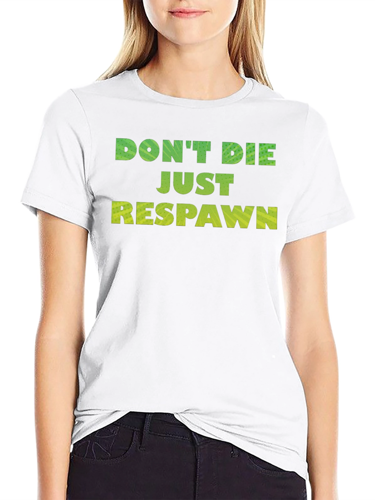 Dont Die Just Respawn Gaming T-Shirt