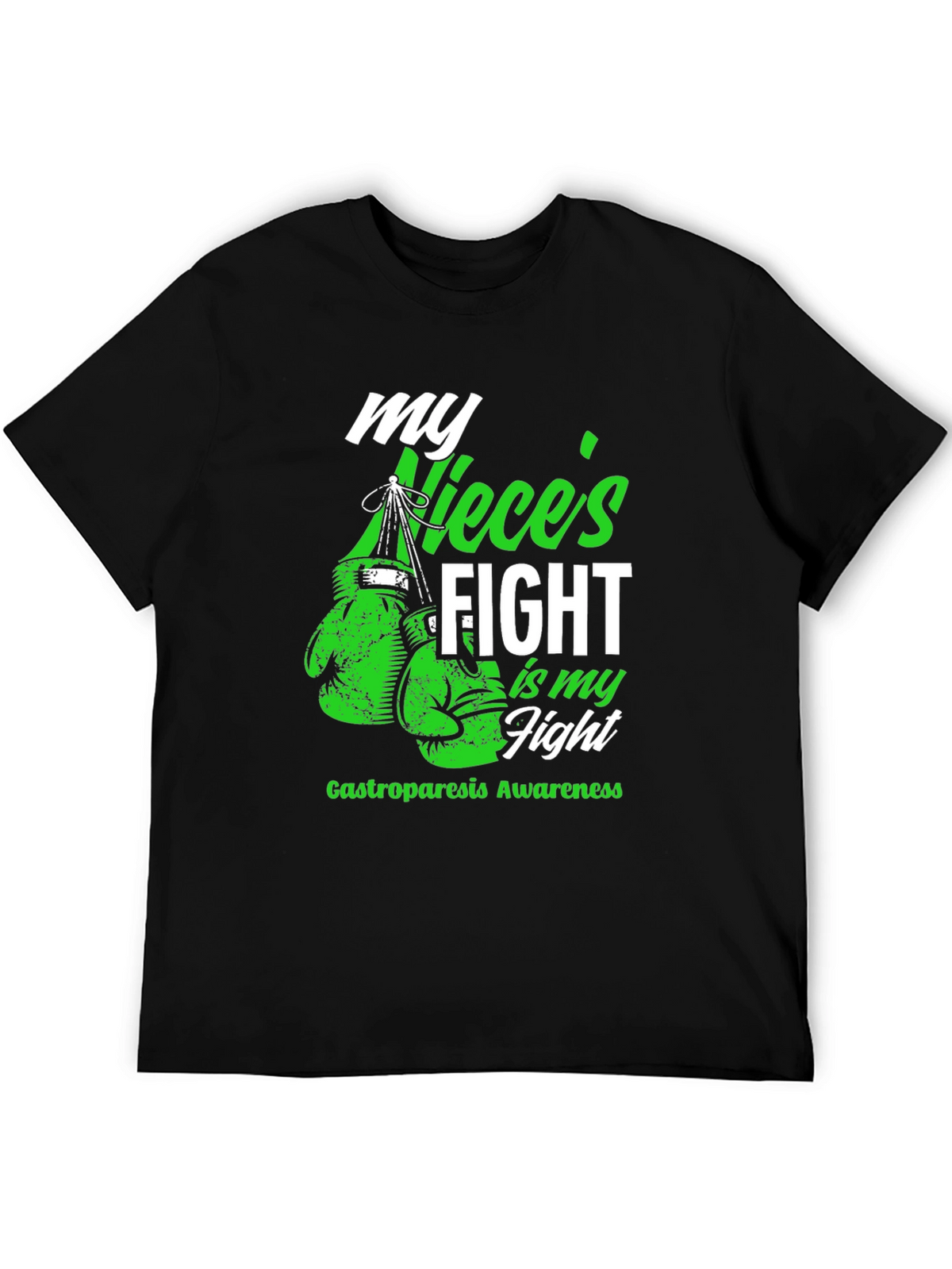 My Nieces Fight Gastroparesis Awareness Boxing T-Shirt