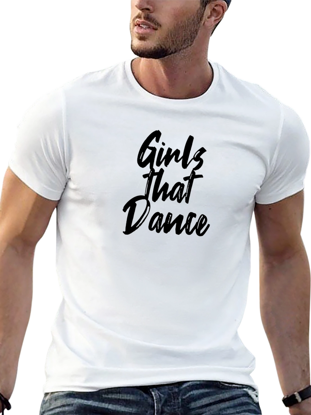 Girls That Dance Black Graphic Tee