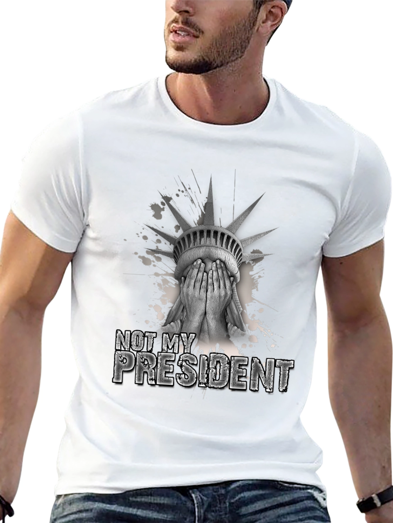 Not My President Graphic T-Shirt