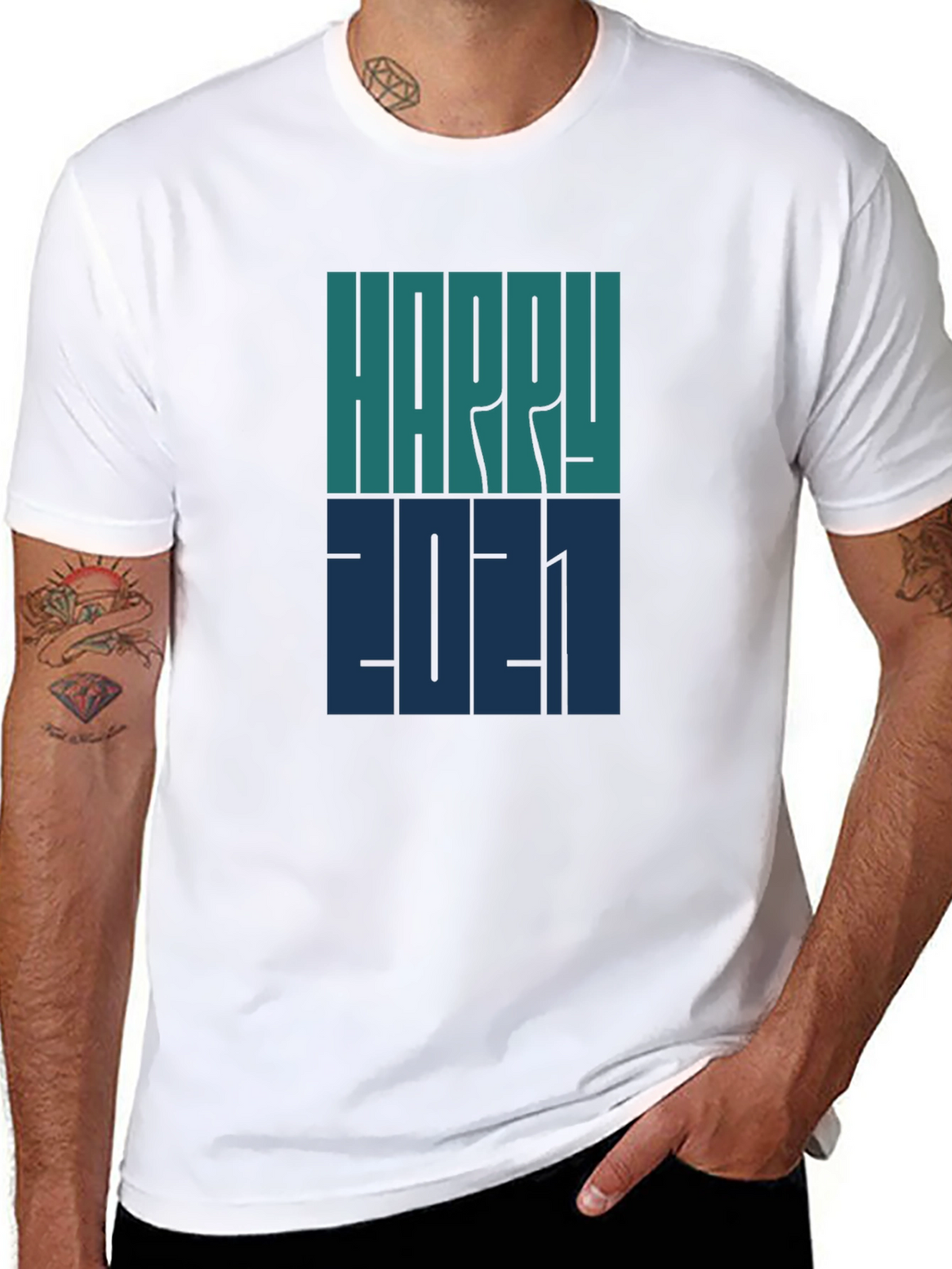 Happy 2021 Graphic T-Shirt