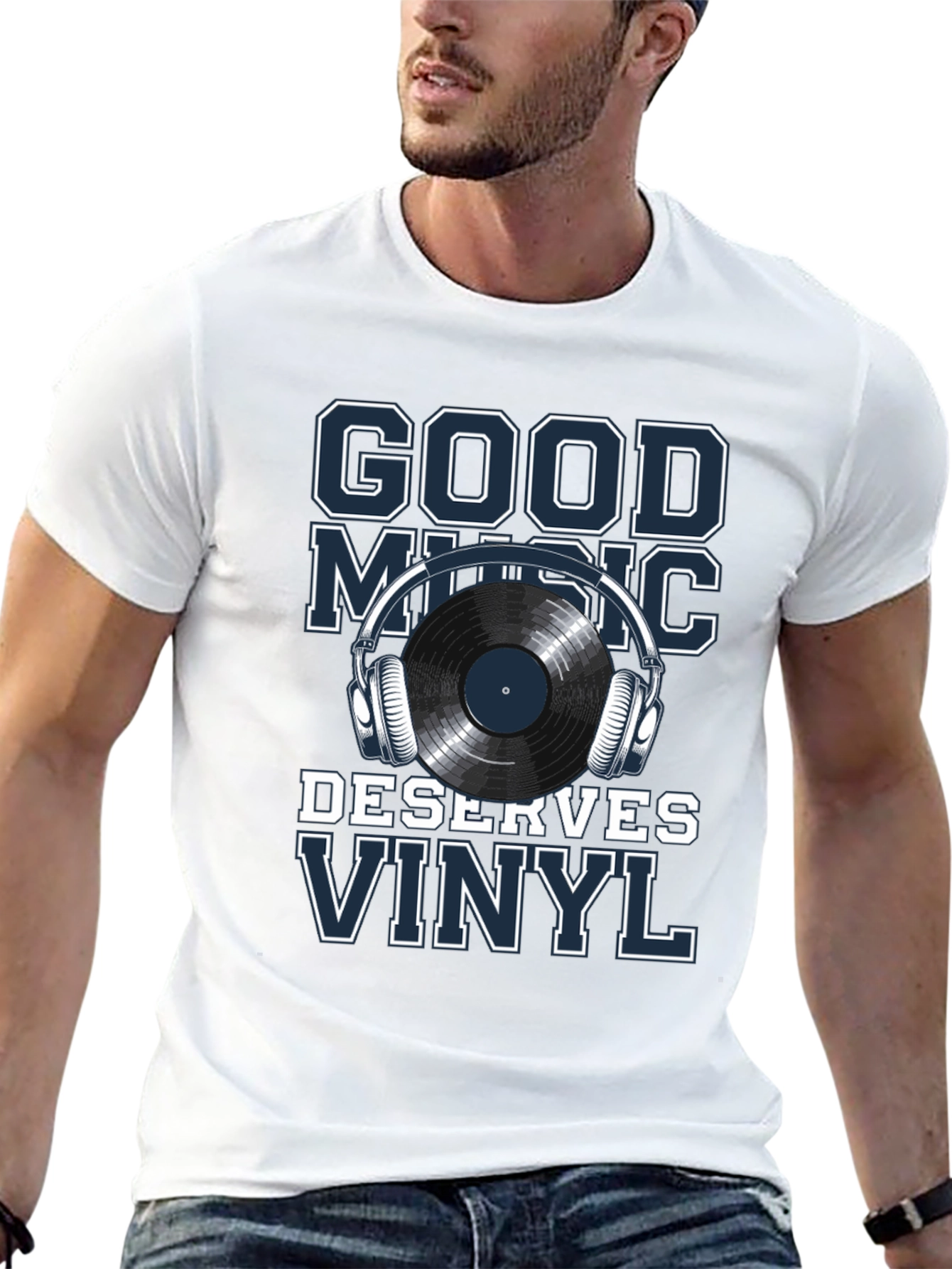 Good Music Deserves Vinyl T-Shirt